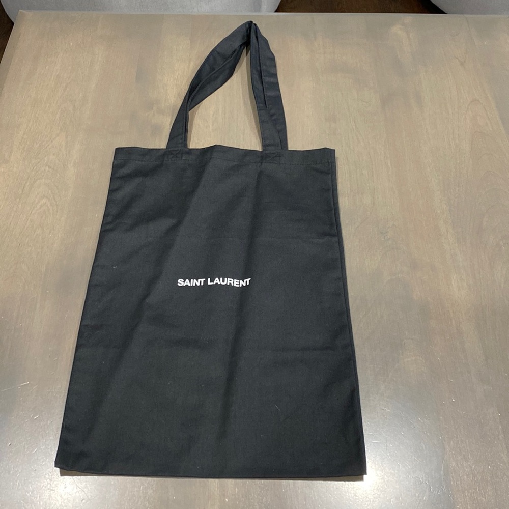✨Authentic Saint Laurent fabric tote✨